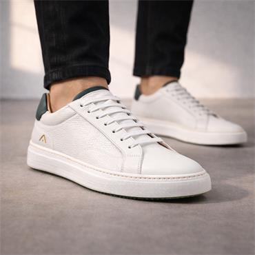 Ambitious Anopolis Casual Laced Trainer - White Bottle